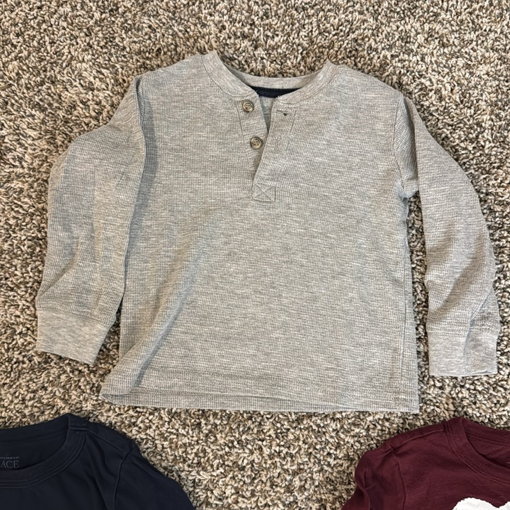 3t boys thermal shirt